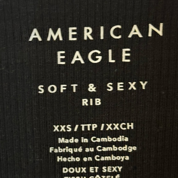 American Eagle Outfitters Black Long Sleeve Tee - Picture 4 of 4